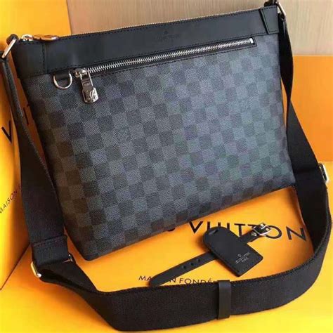 mens grey louis vuitton bag|Crossbody Bags in Bags for Men .